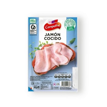 JAMON COCIDO LONCHAS - 18 Uds.