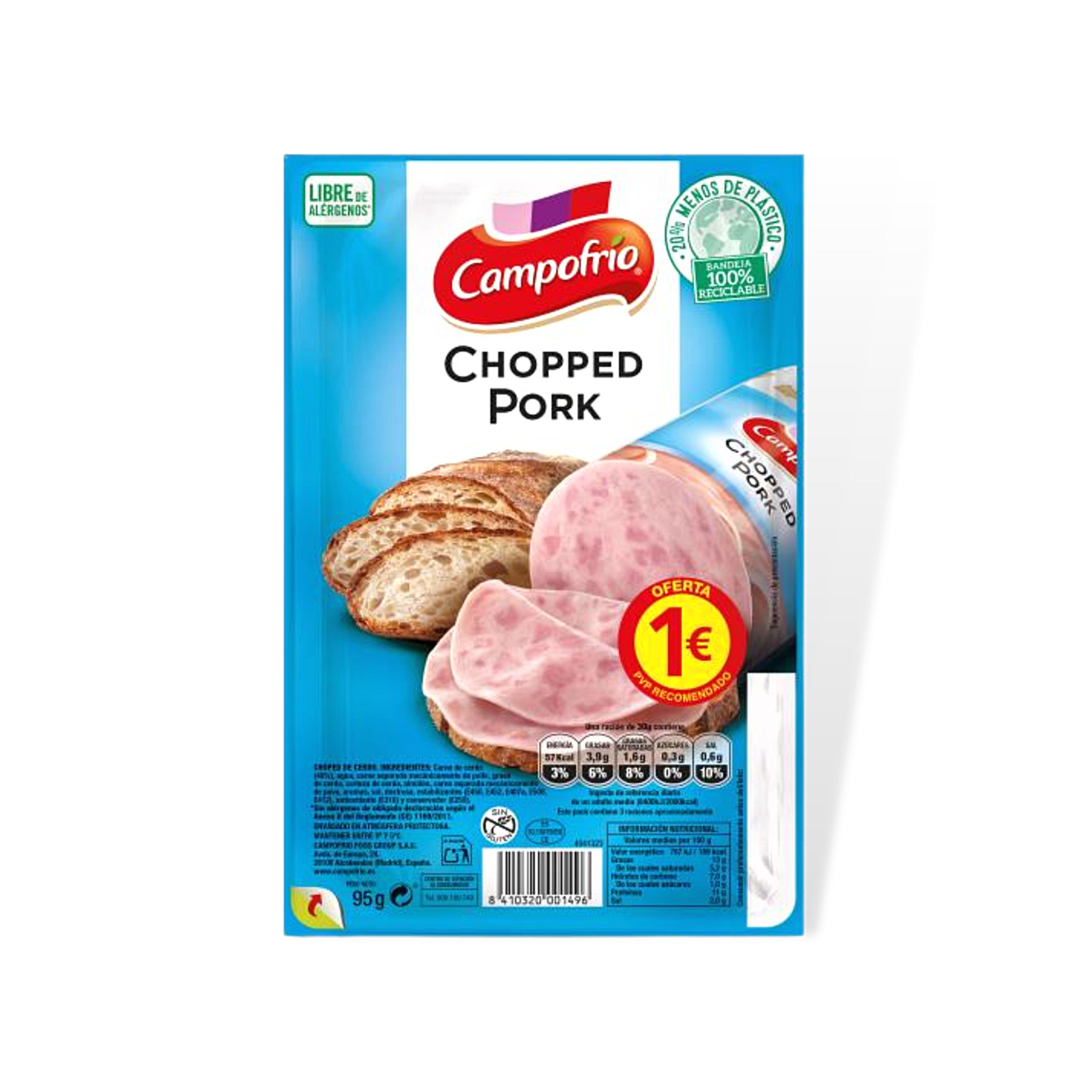 CHOPPED PORK LONCHAS - 12 Uds.