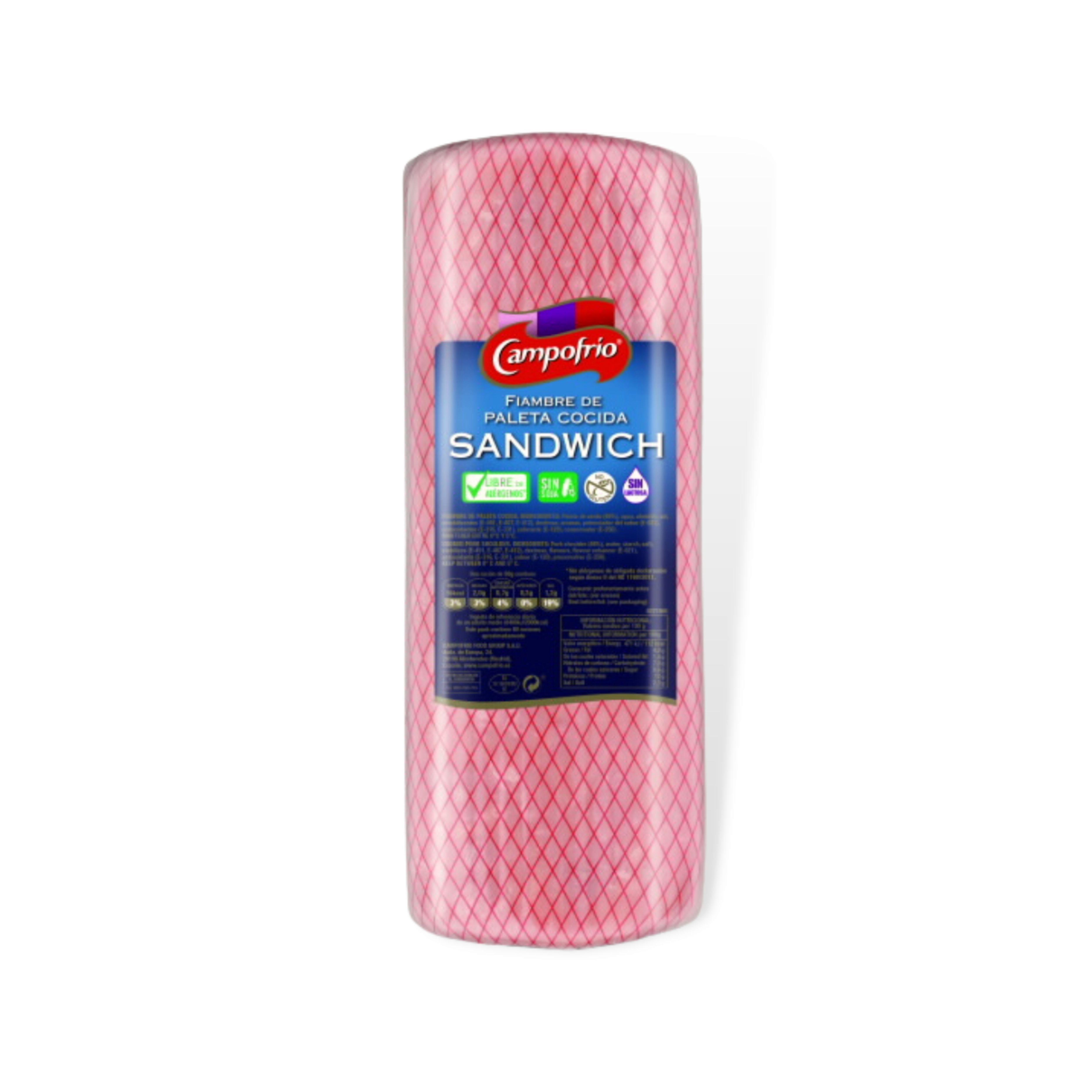 FIAMBRE PALETA SANDWICH - 1 PIEZA (4,1 Kg. aprox.)