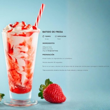 SIROPE FRESA - 1,2 kg.